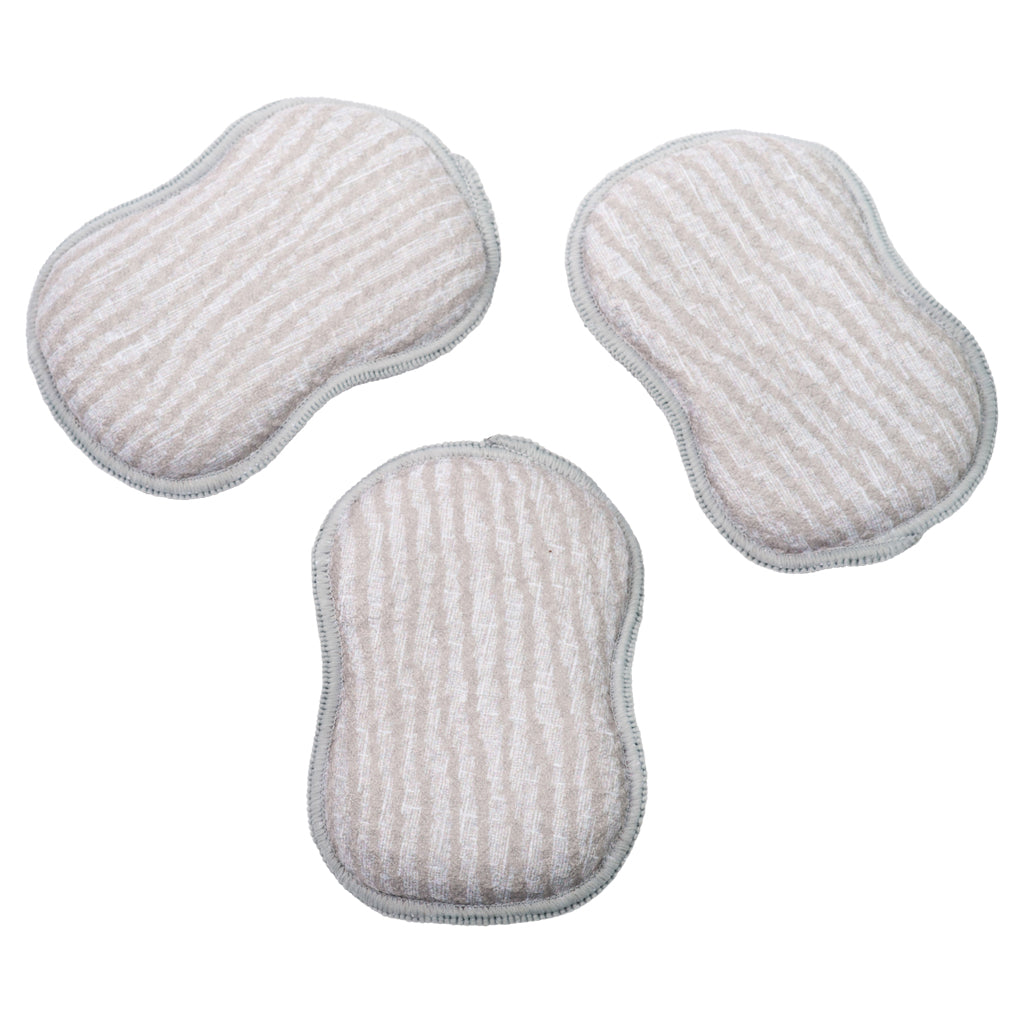Assorted RE:usable Sponges (Set of 3) - Serenity and Waves Sponges & Scouring Pads Once Again Home Co.   