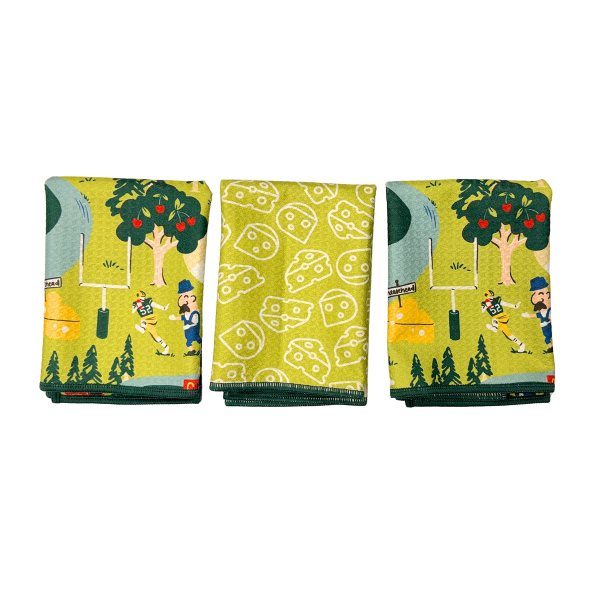 Mighty Mini Towel (Set of 3) Reversible - Signature Collection Wisconsin
