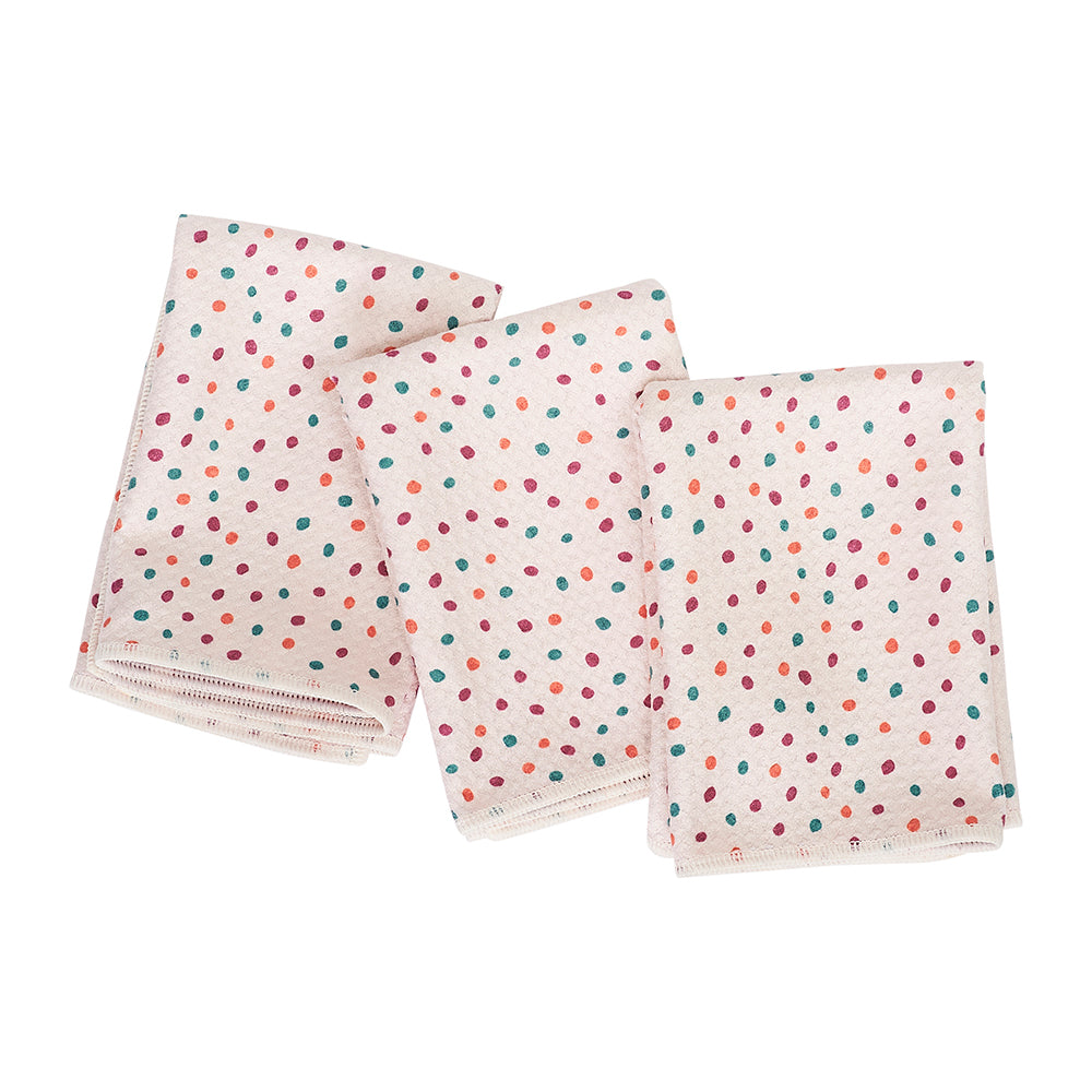 Toalla Mini Mighty (Juego de 3) Reversible - ZW Candy Cane 