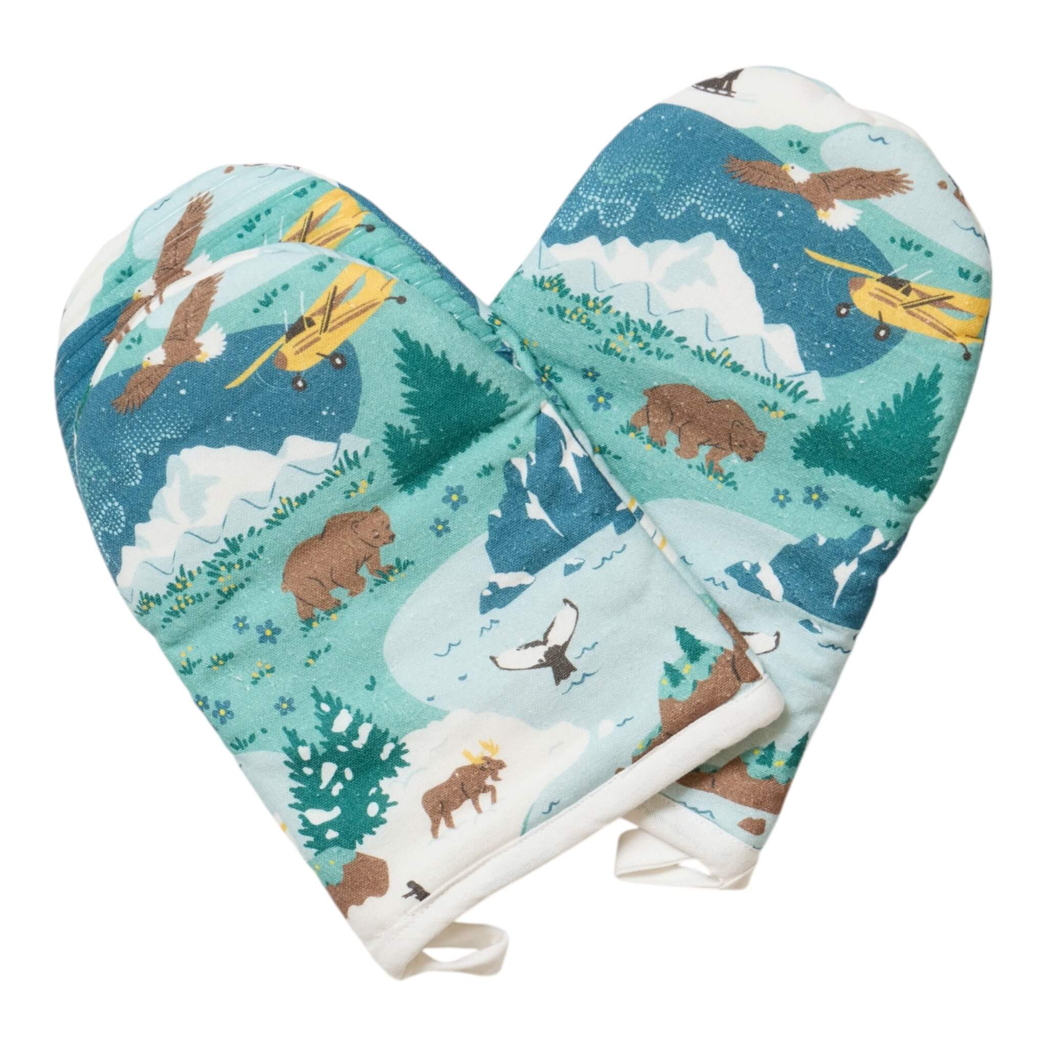 Alaska re:heat Oven Mitt - Set of 2 - Once Again Home Co.