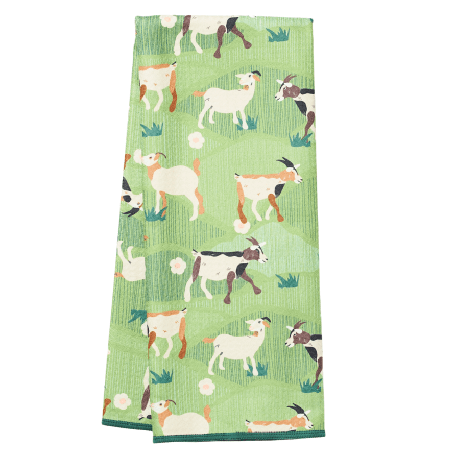 Anywhere Towel - Goat Parade - Once Again Home Co.