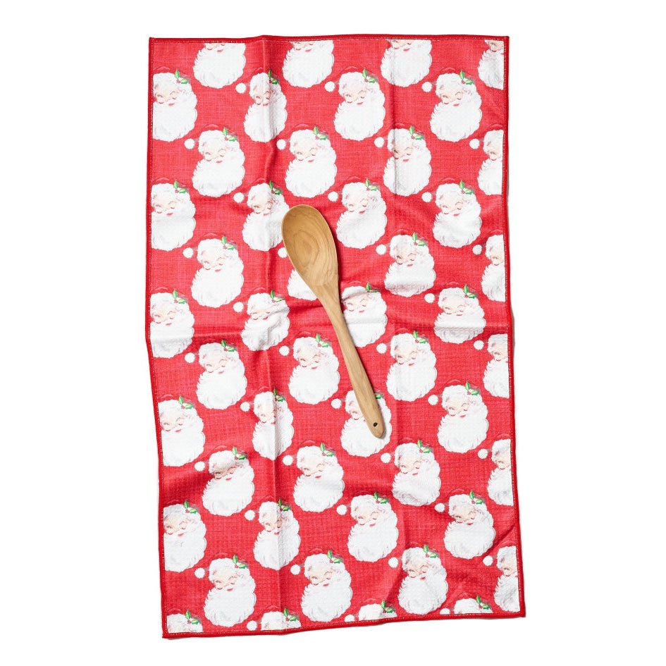 Anywhere Towel Reversible - Heather Collins Santa Baby - Once Again Home Co.