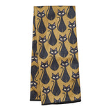Anywhere Towel Reversible - Heather Jacobs Black Cat - Once Again Home Co.