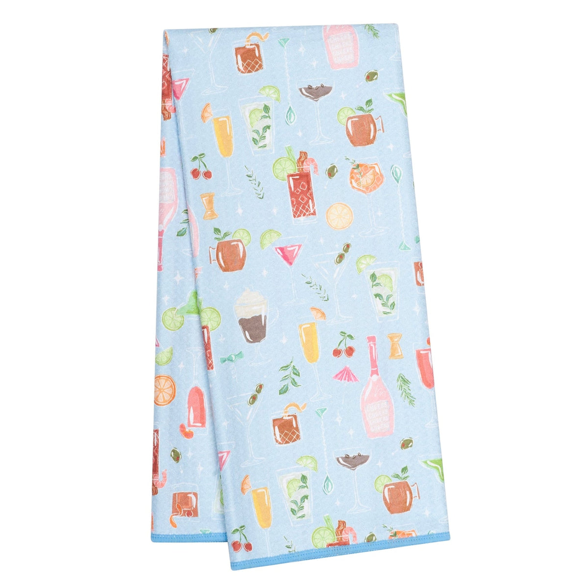 Anywhere Towel Reversible - Iris & Sea Happy Hour - Once Again Home Co.
