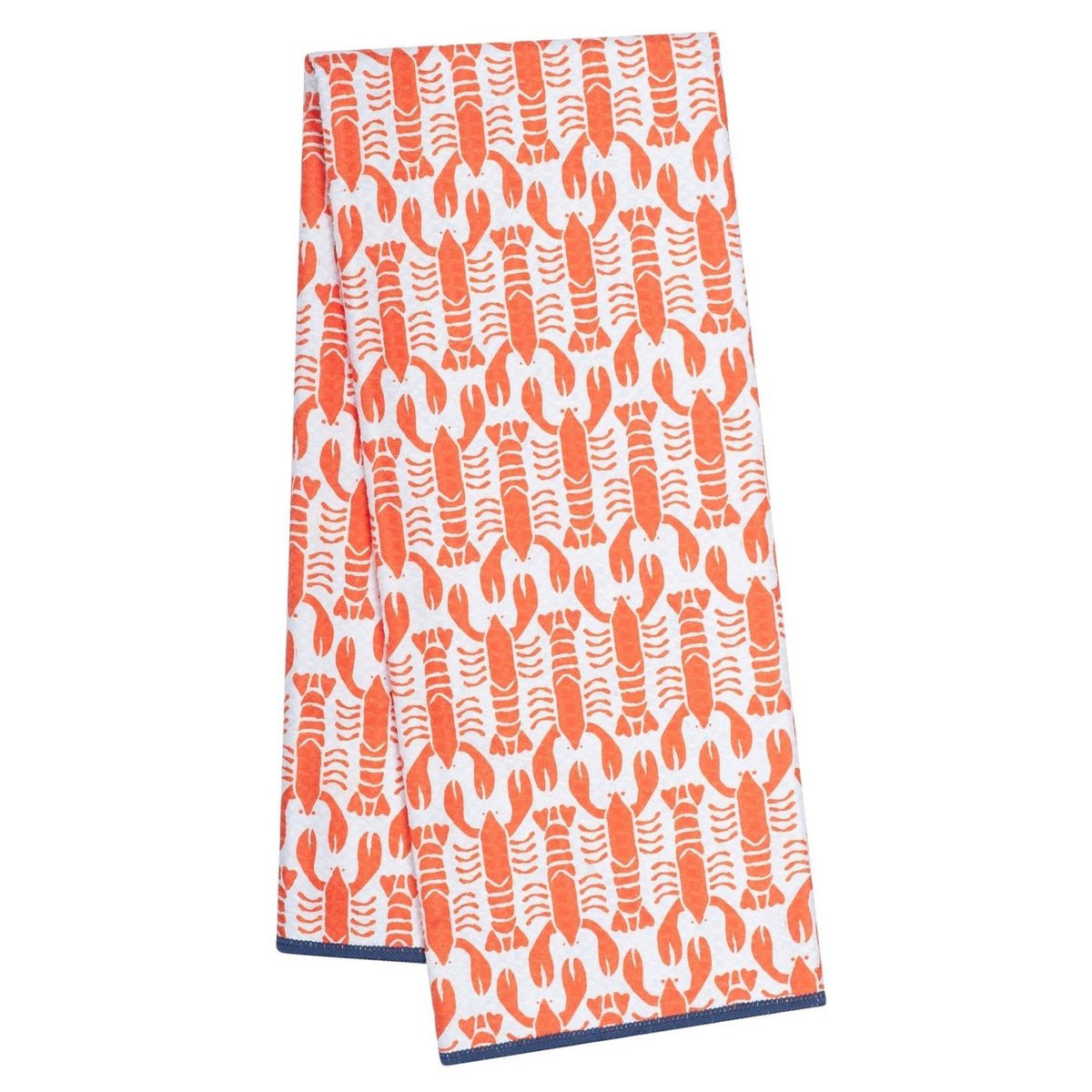 Anywhere Towel Reversible - Kate Nelligan Lobster - Once Again Home Co.