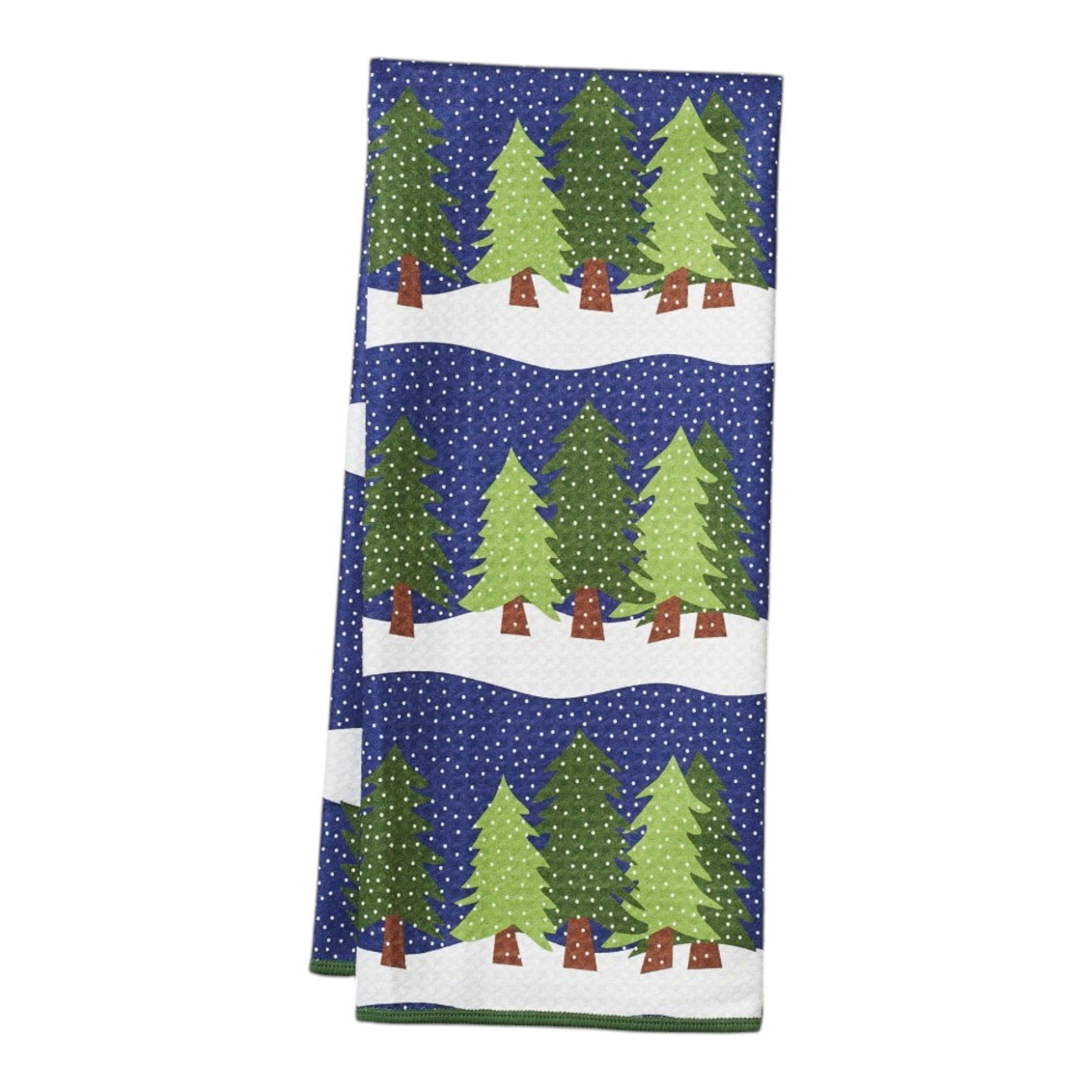 Anywhere Towel Reversible - Kate Nelligan Midnight Snow - Once Again Home Co.