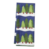 Anywhere Towel Reversible - Kate Nelligan Midnight Snow - Once Again Home Co.