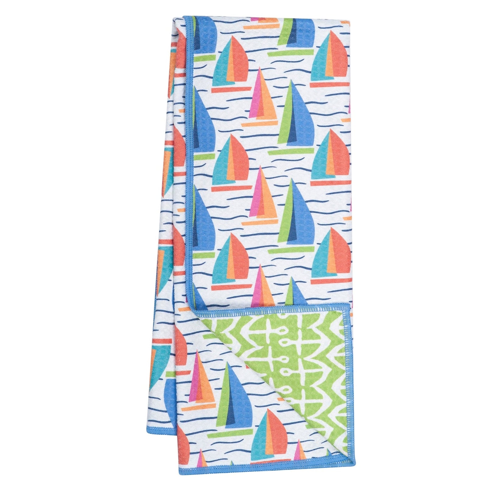 Anywhere Towel Reversible - Kate Nelligan Sail - Once Again Home Co.