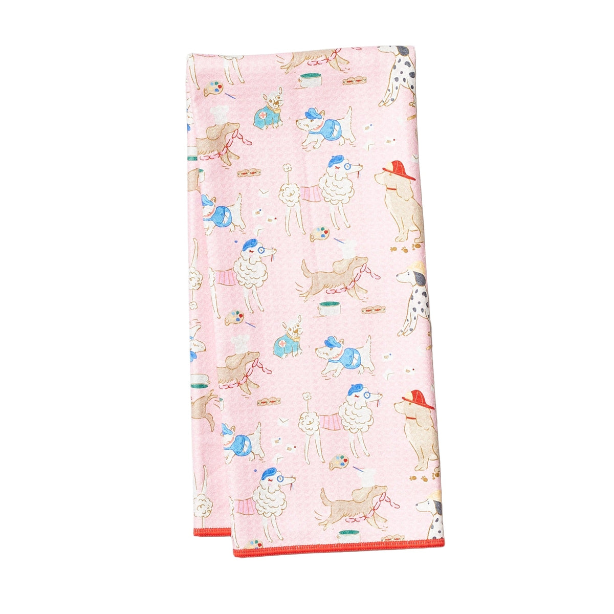 Anywhere Towel Reversible - Mable Tan Canine Caper - Once Again Home Co.