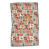 Anywhere Towel Reversible - Mable Tan Dog Stamps - Once Again Home Co.