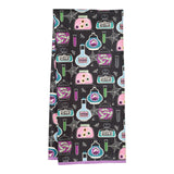 Anywhere Towel Reversible - Mable Tan Halloween Jars - Once Again Home Co.