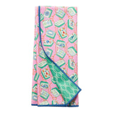 Anywhere Towel Reversible - Mable Tan Mahjong - Once Again Home Co.