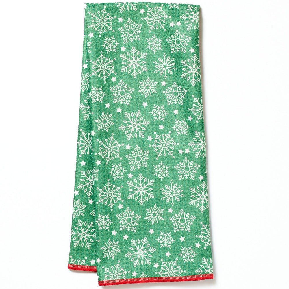 Anywhere Towel Reversible - Mary Engelbreit Santa Gnome - Once Again Home Co.