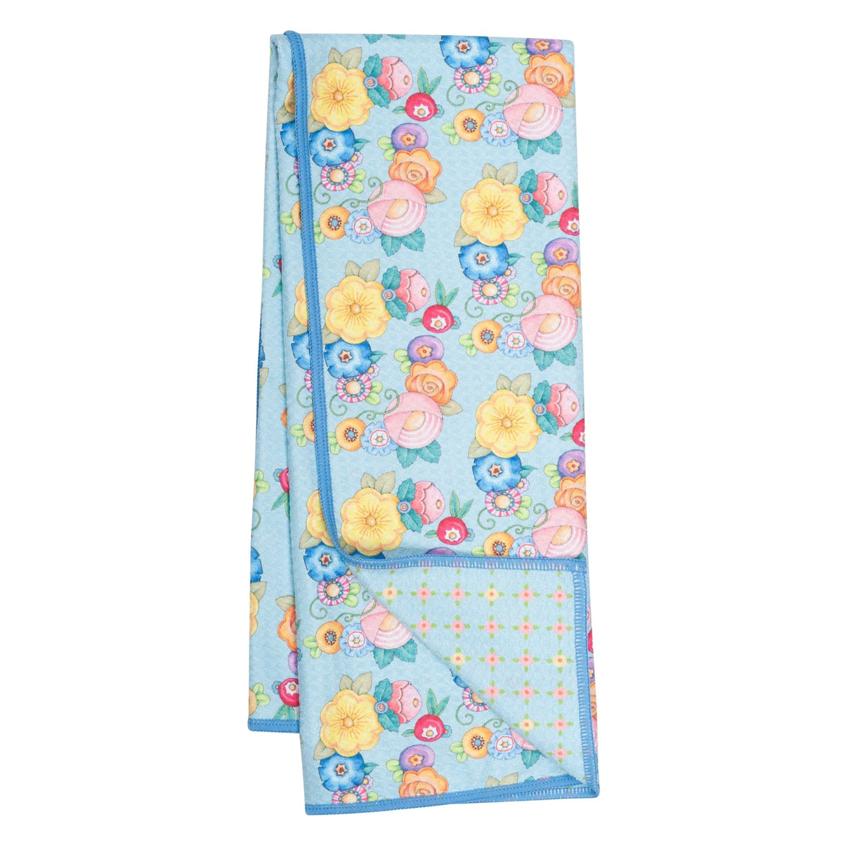 Anywhere Towel Reversible - Mary Engelbreit Wildflower Garland - Once Again Home Co.