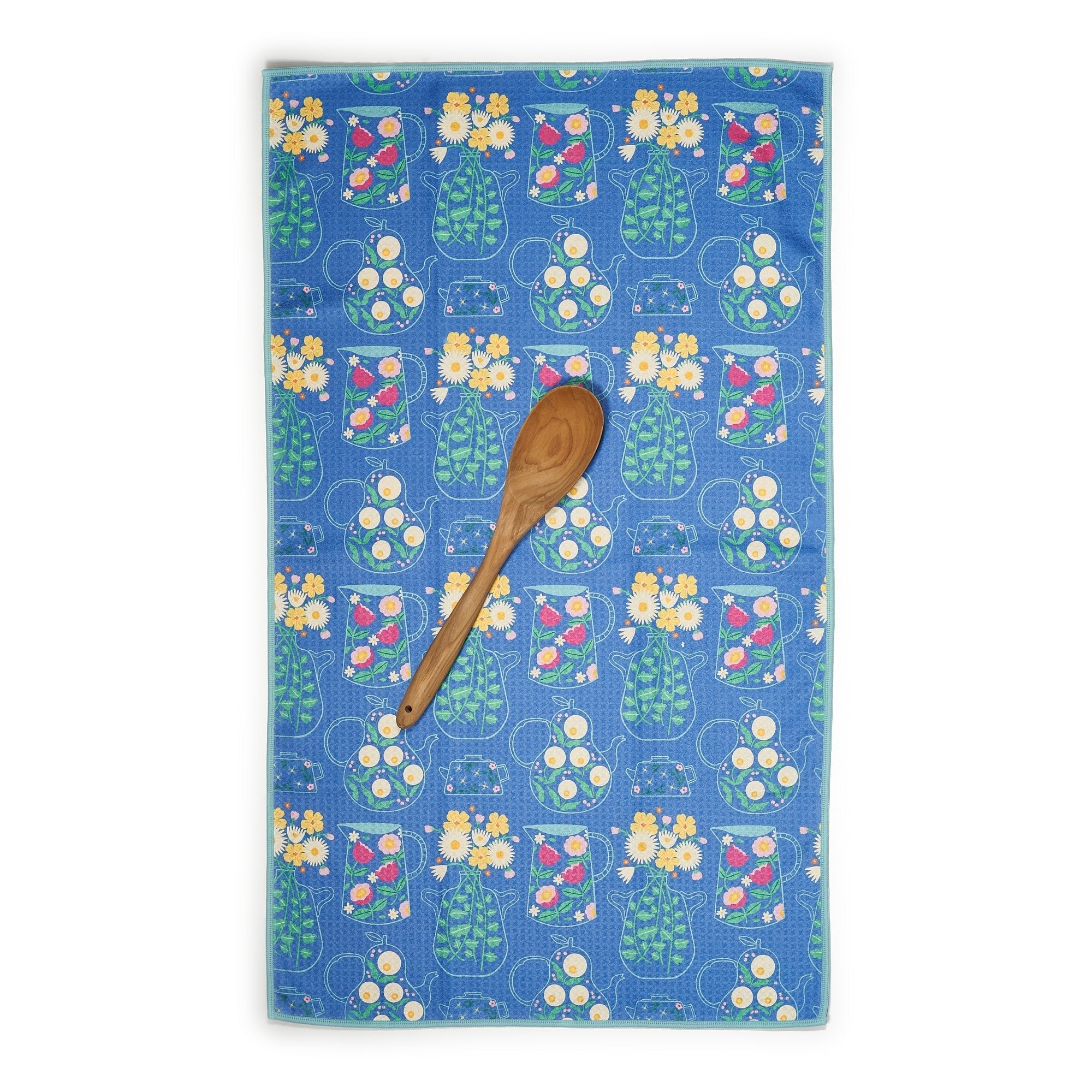 Anywhere Towel Reversible - MT Flower Teapot - Once Again Home Co.