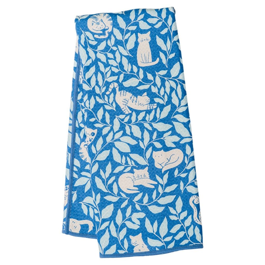 Anywhere Towel Reversible - Nuthatch Cat Club - Once Again Home Co.