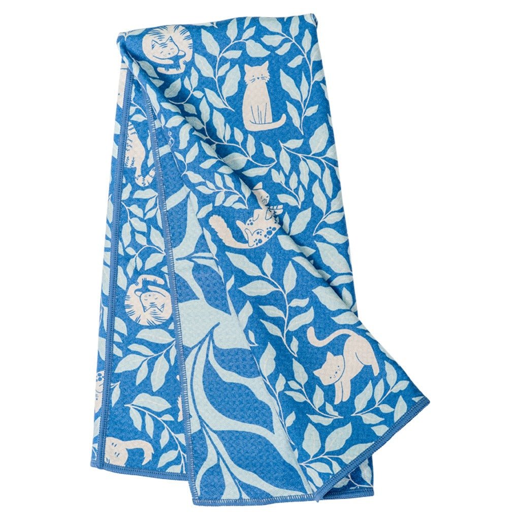 Anywhere Towel Reversible - Nuthatch Cat Club - Once Again Home Co.