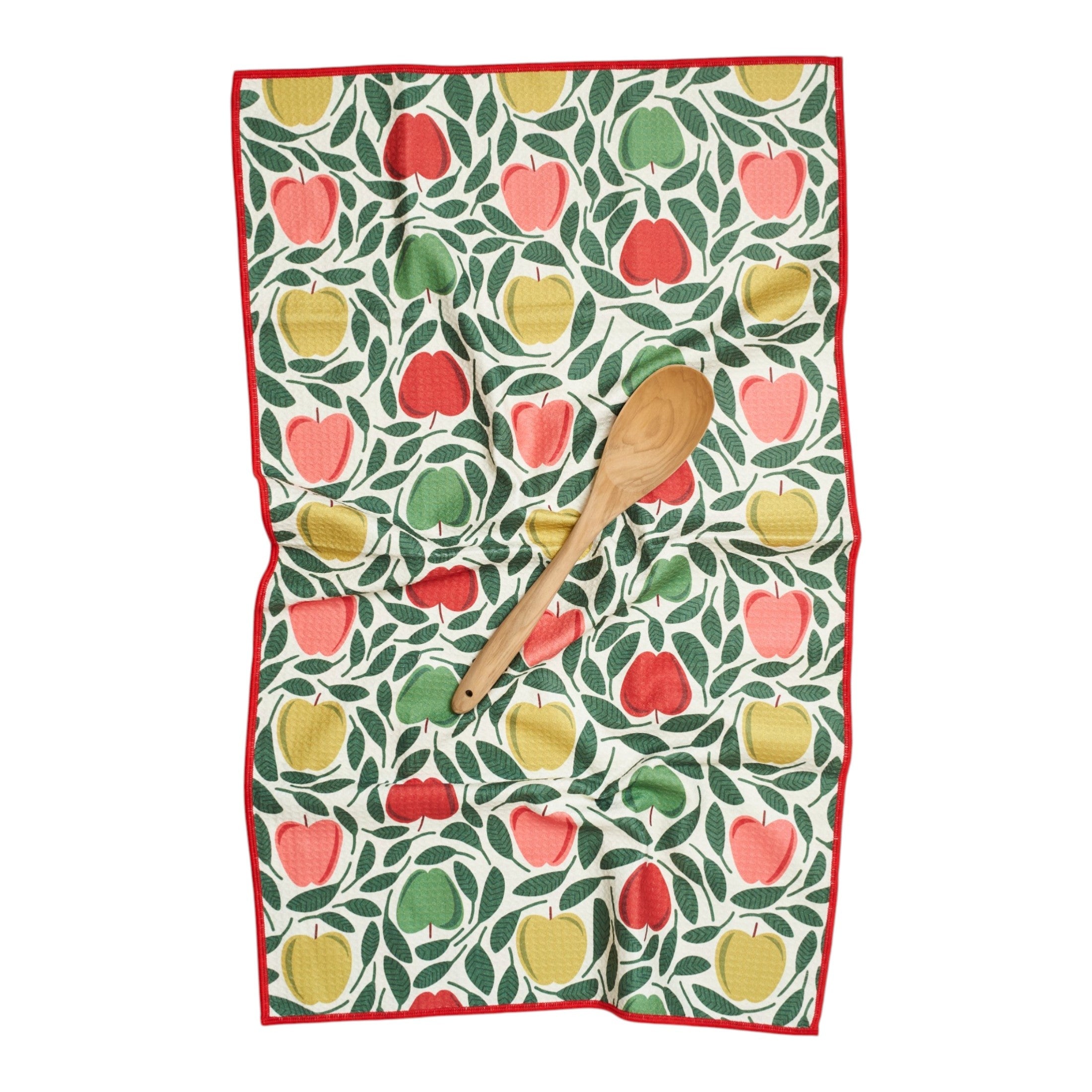Anywhere Towel Reversible - Rebecca Jane Woolbright Happy Apple - Once Again Home Co.
