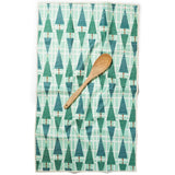Anywhere Towel Reversible - Rebecca Jane Woolbright Stripe Tree - Once Again Home Co.