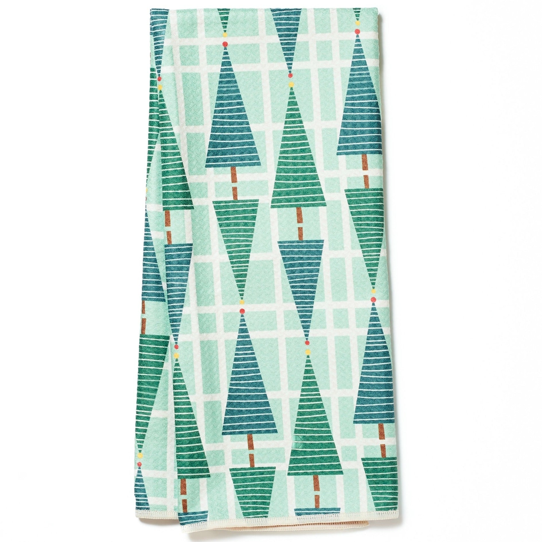 Anywhere Towel Reversible - Rebecca Jane Woolbright Stripe Tree - Once Again Home Co.
