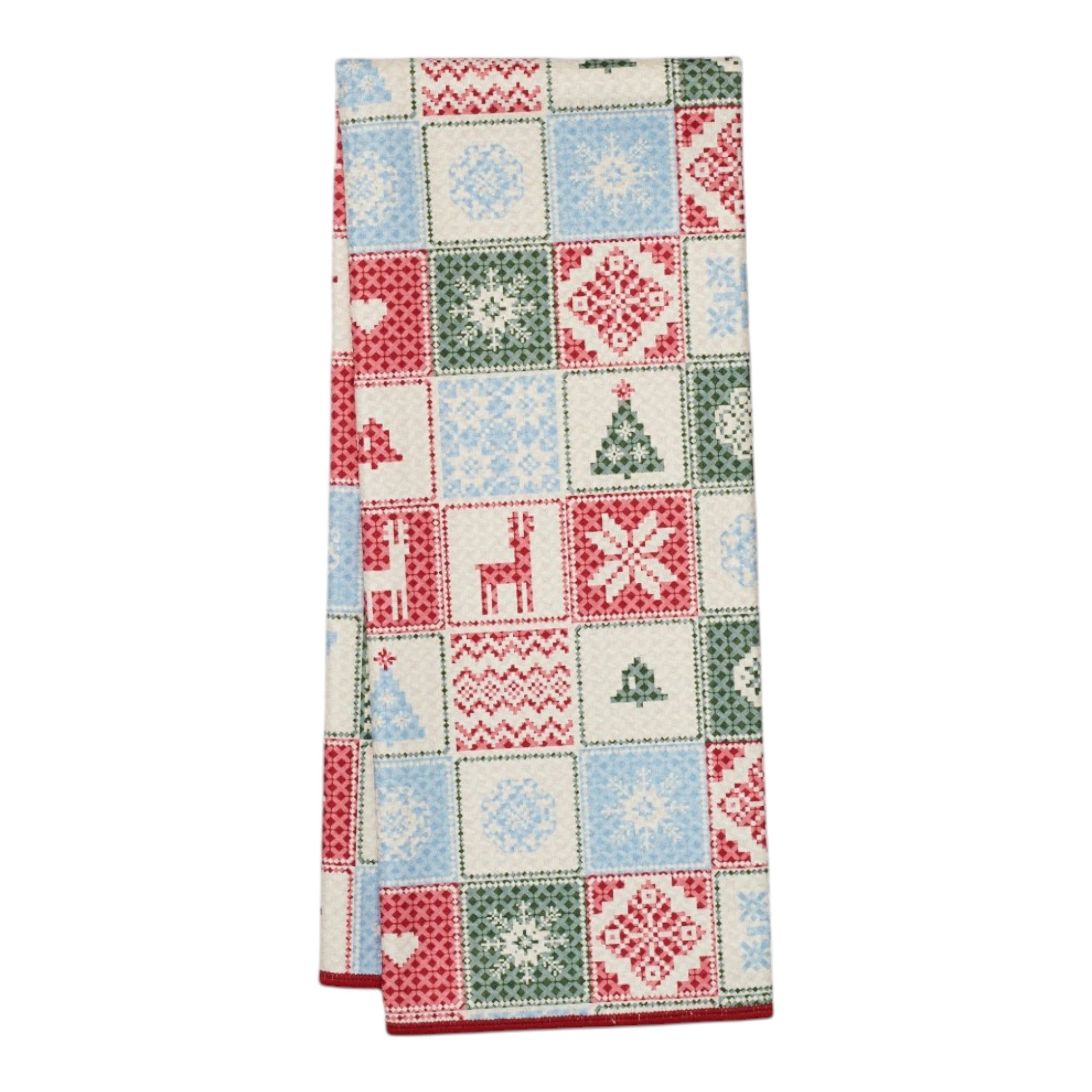 Anywhere Towel Reversible - Signature Arctic Cross Stitch - Once Again Home Co.