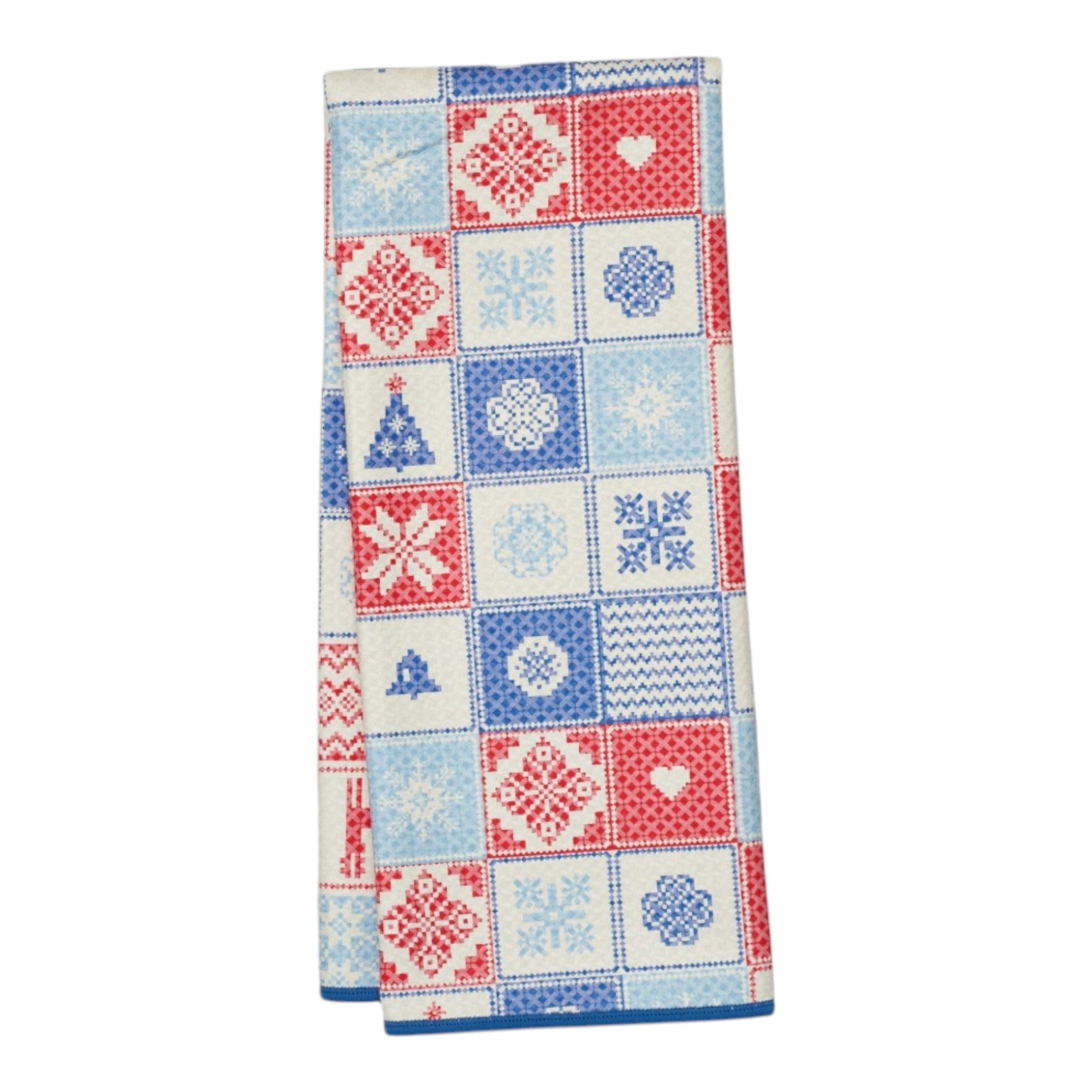 Anywhere Towel Reversible - Signature Arctic Cross Stitch - Once Again Home Co.