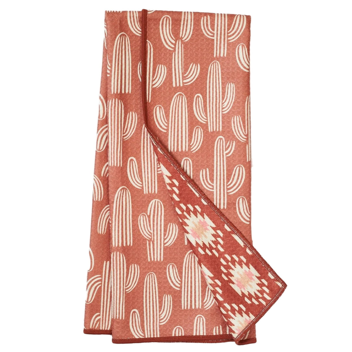 Anywhere Towel Reversible - Signature Collection Cacti - Once Again Home Co.
