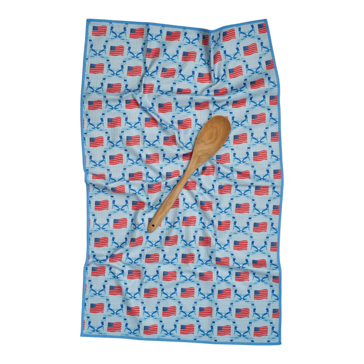 Anywhere Towel Reversible - Signature Collection Flag Ribbon - Once Again Home Co.