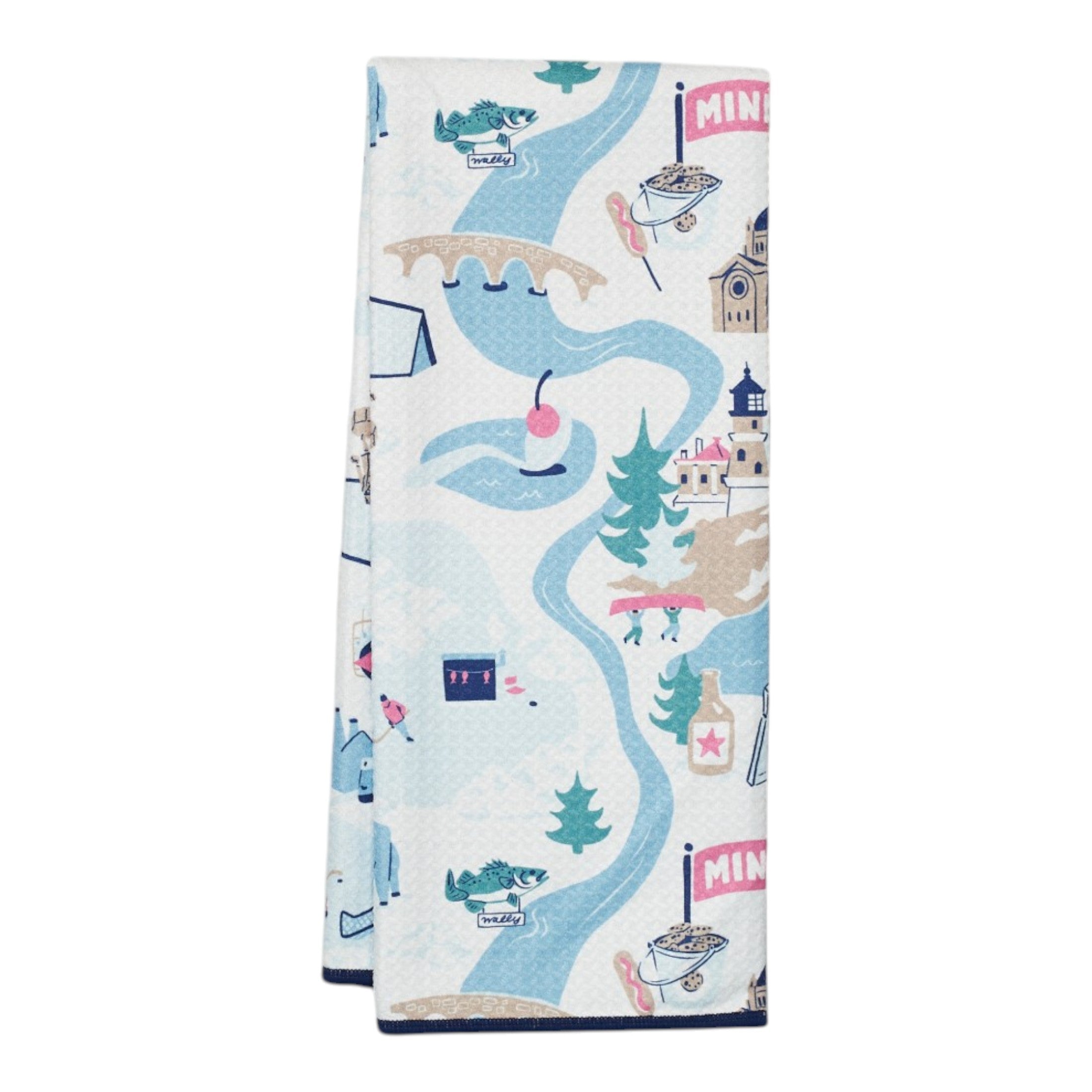 Anywhere Towel Reversible - Signature Minnesota - Once Again Home Co.