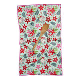 Anywhere Towel Reversible - Signature Poinsettia Garden - Once Again Home Co.