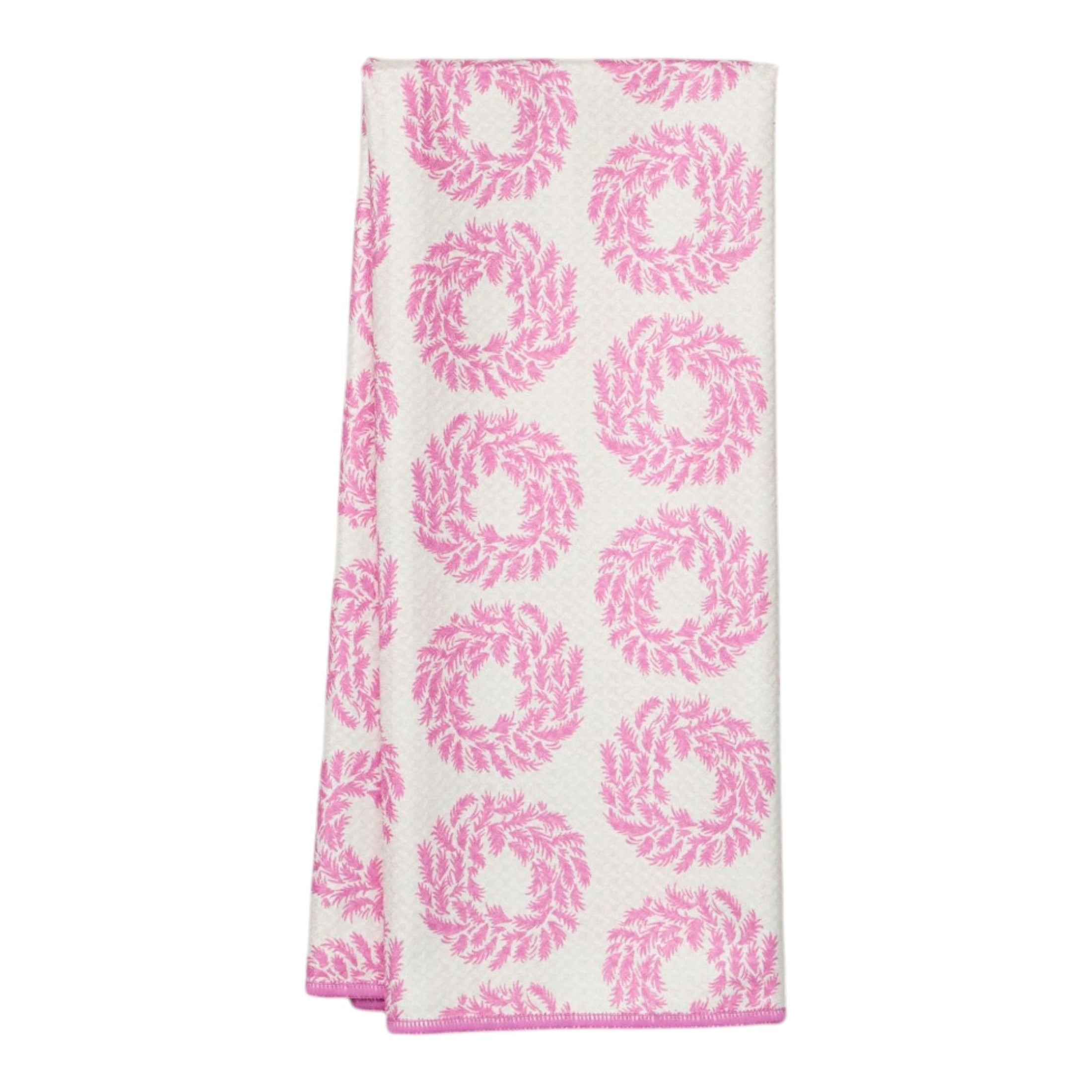 Anywhere Towel Reversible - Signature Poinsettia Garden - Once Again Home Co.