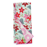 Anywhere Towel Reversible - Signature Poinsettia Garden - Once Again Home Co.
