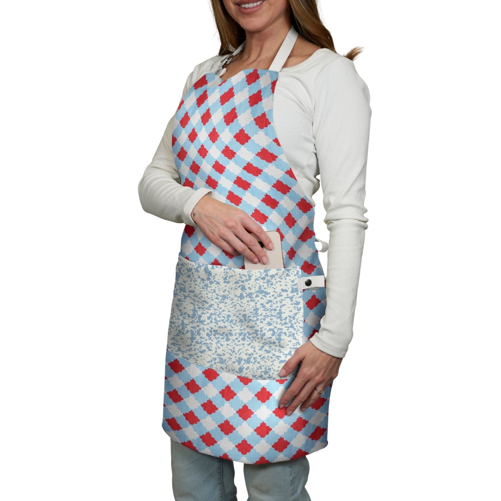 Attach and Go Apron - Crow Canyon Maria Splatter - Once Again Home Co.