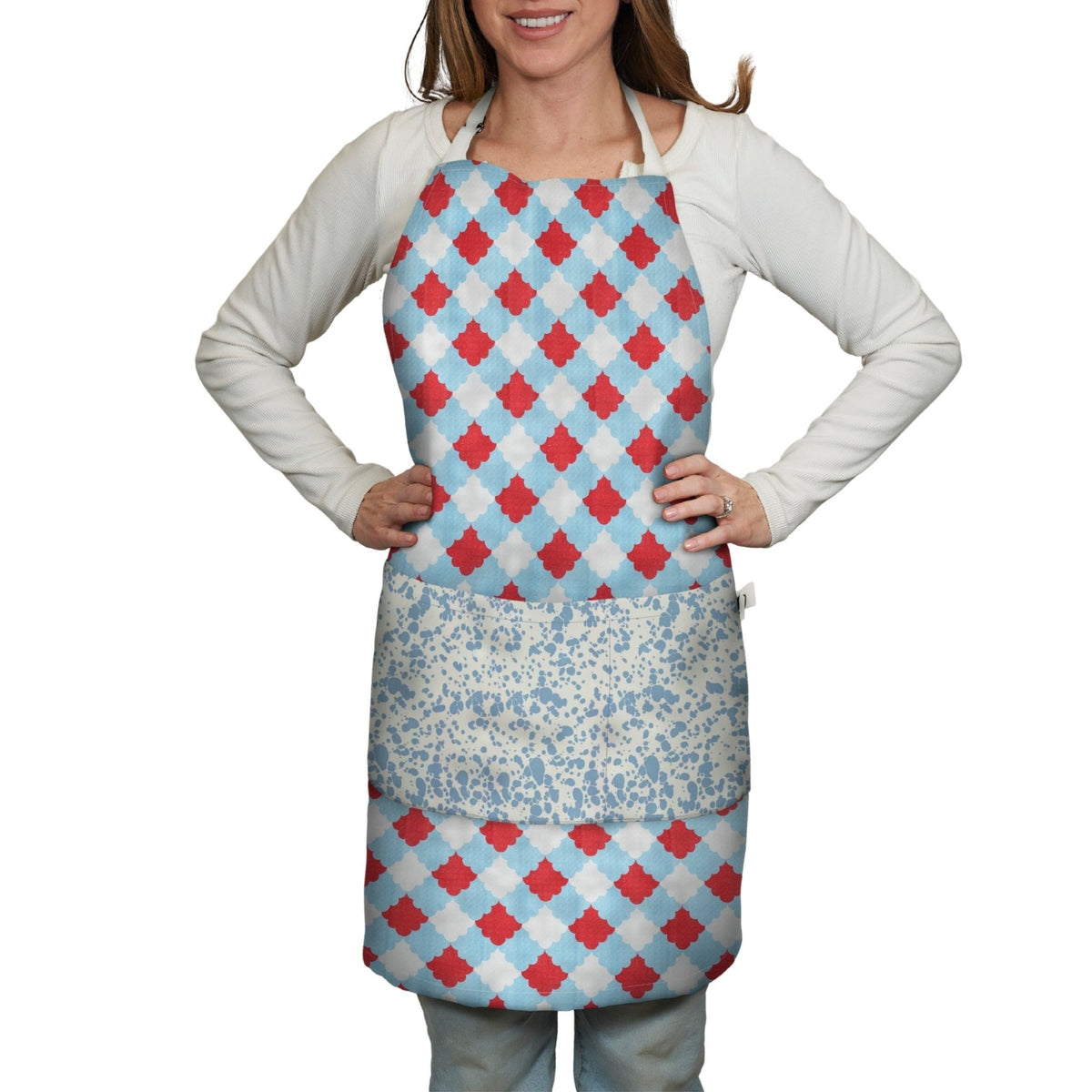 Attach and Go Apron - Crow Canyon Maria Splatter - Once Again Home Co.
