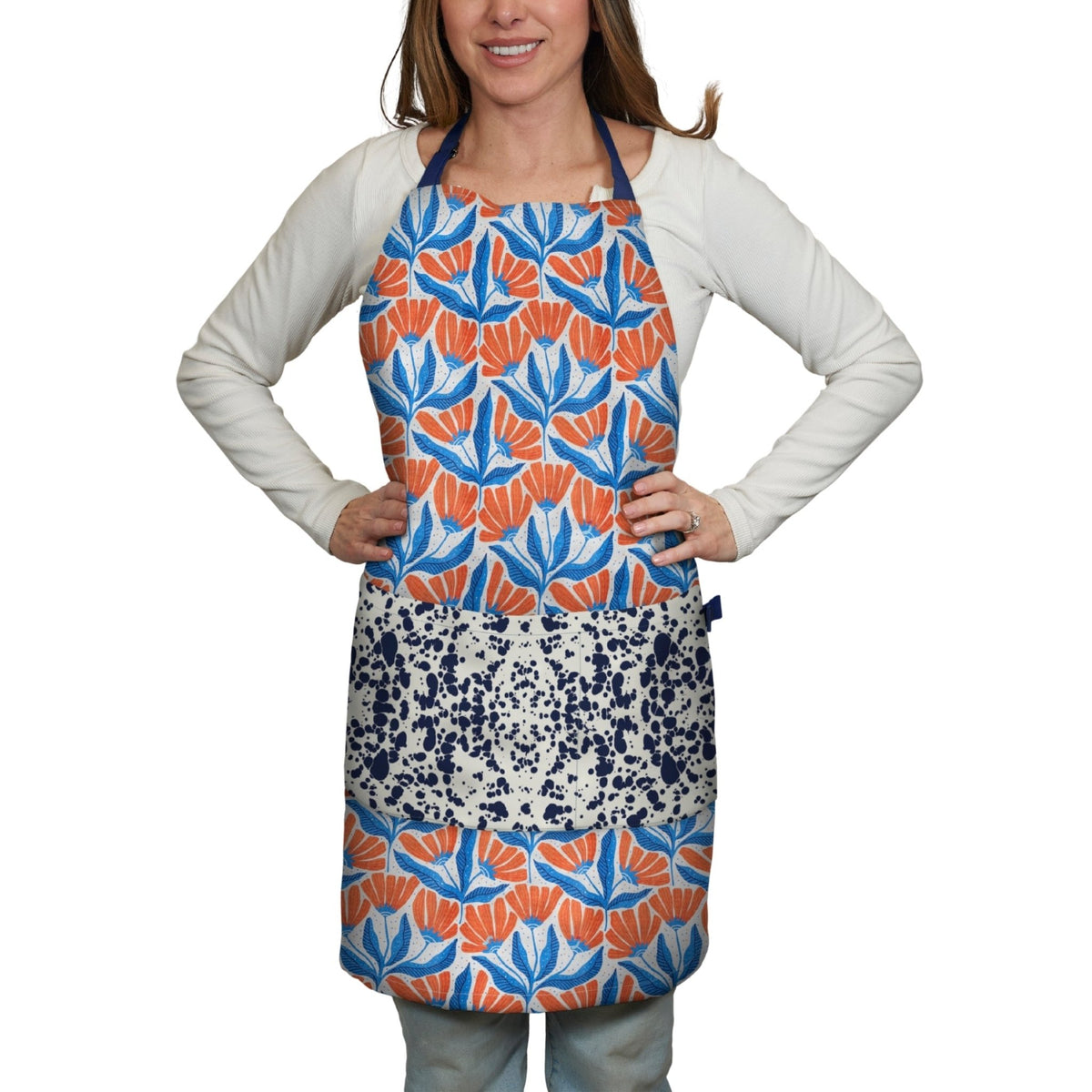 Attach and Go Apron - Crow Canyon Nancy Splatter - Once Again Home Co.