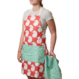 Attach and Go Apron - Heather Collins Santa Baby - Once Again Home Co.