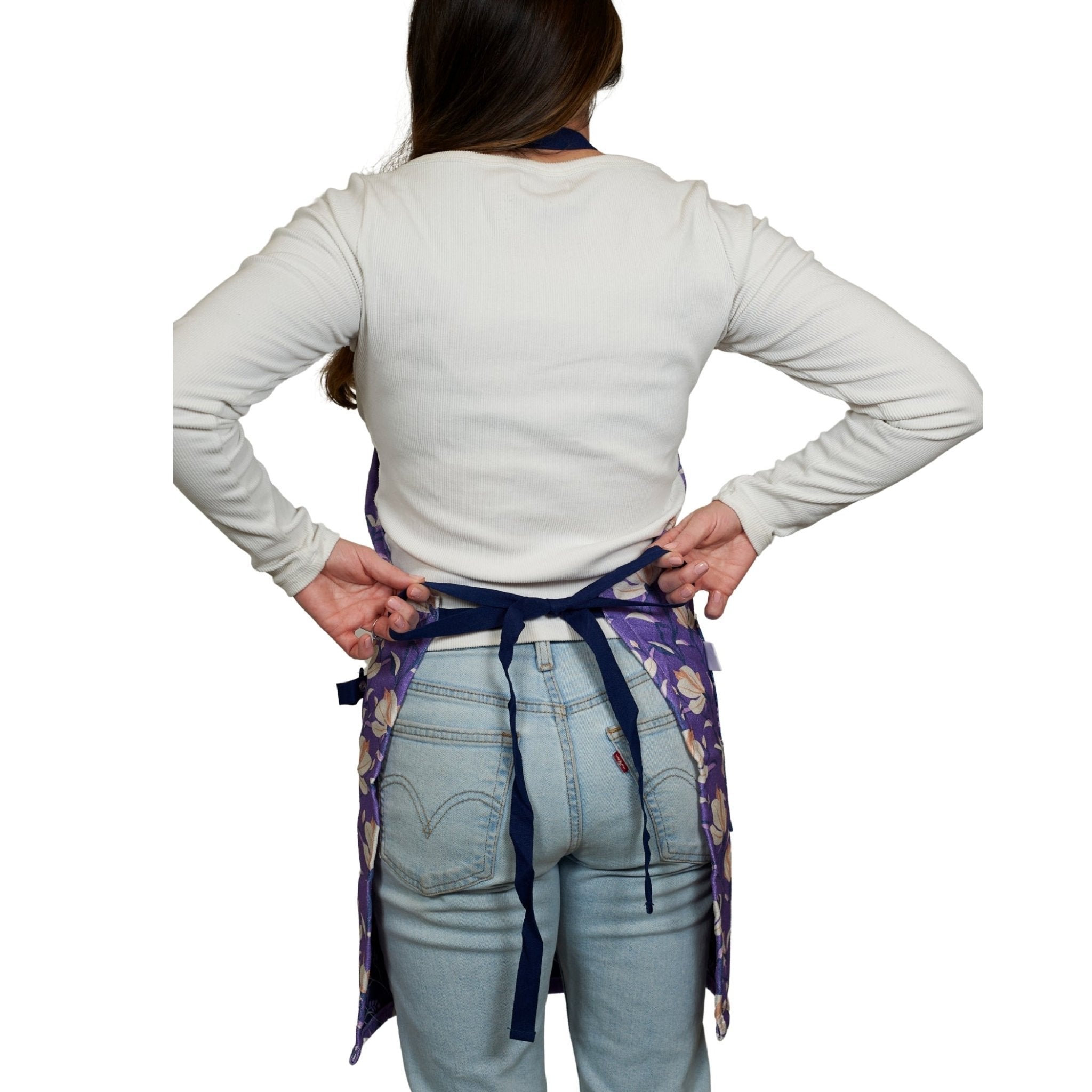 Attach and Go Apron - Janine Lecour Magnolia - Once Again Home Co.