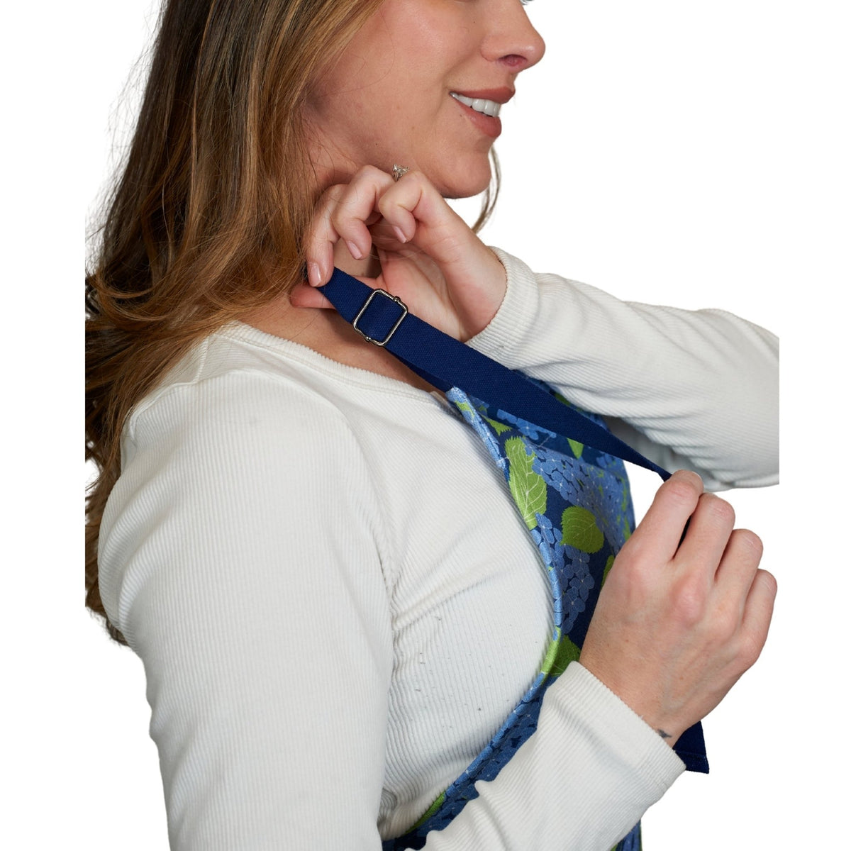 Attach and Go Apron - Kate Nelligan Hydrangea Garden - Once Again Home Co.