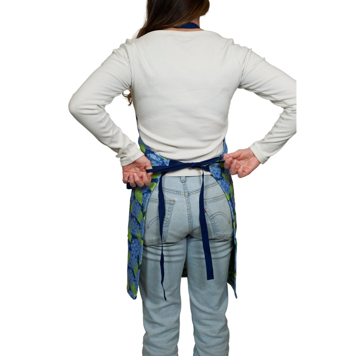 Attach and Go Apron - Kate Nelligan Hydrangea Garden - Once Again Home Co.