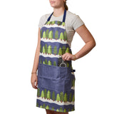 Attach and Go Apron - Kate Nelligan Midnight Snow - Once Again Home Co.