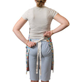 Attach and Go Apron - Mable Tan Cat Mail - Once Again Home Co.