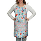 Attach and Go Apron - Mable Tan Cat Mail - Once Again Home Co.