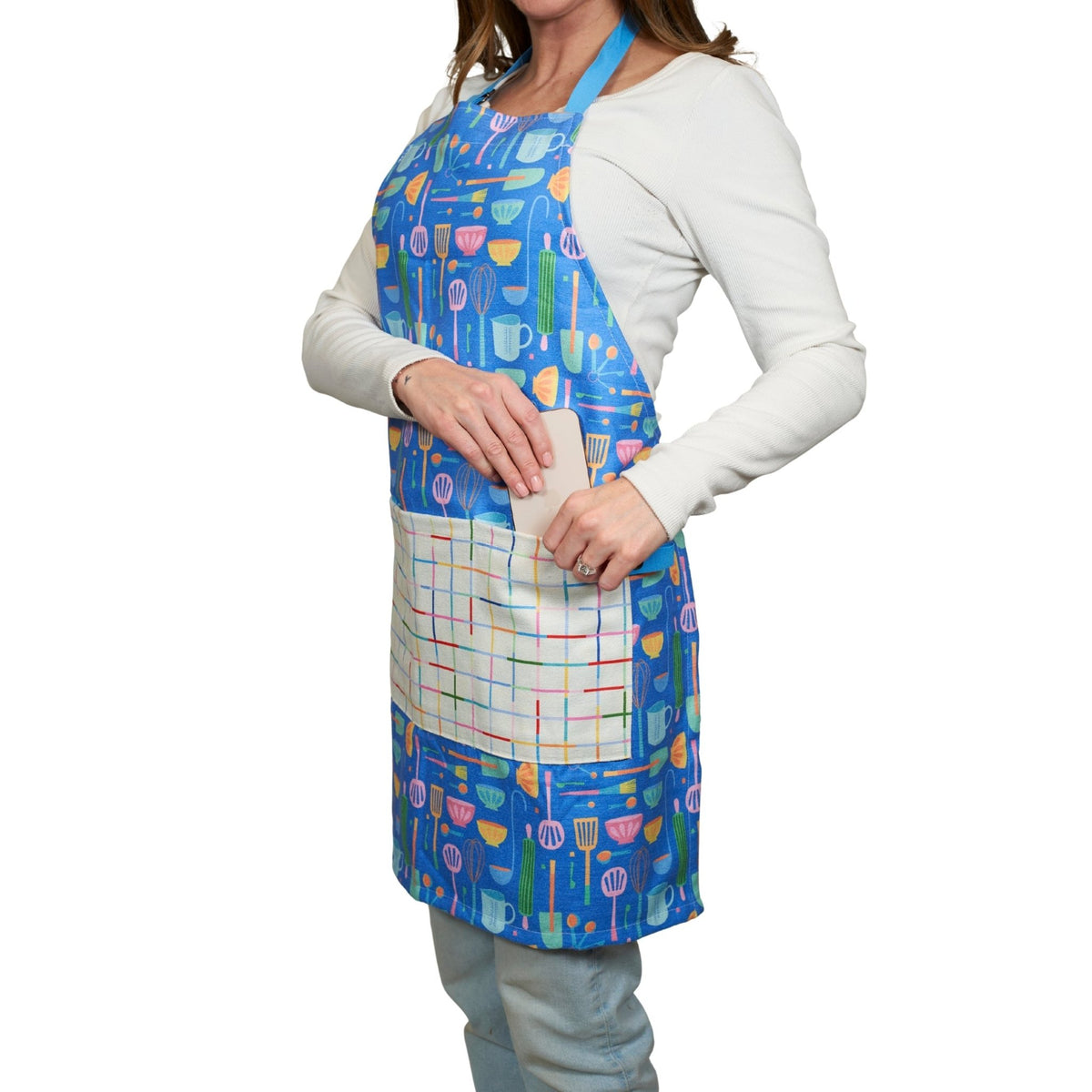 Attach and Go Apron - Mable Tan Chef - Once Again Home Co.