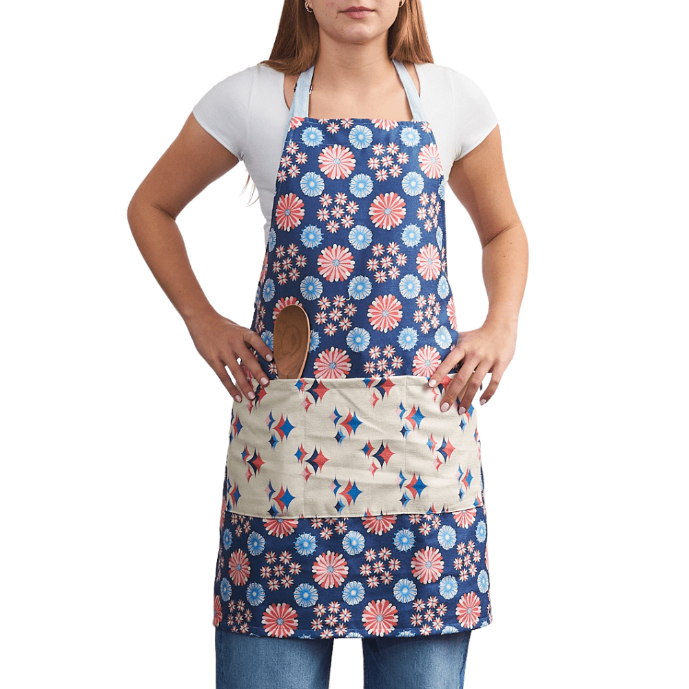Attach and Go Apron - Rebecca Jane Woolbright Burst - Once Again Home Co.