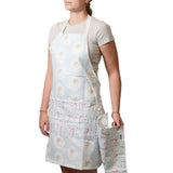 Attach and Go Apron - Sara Fitz Happy Snowman - Once Again Home Co.