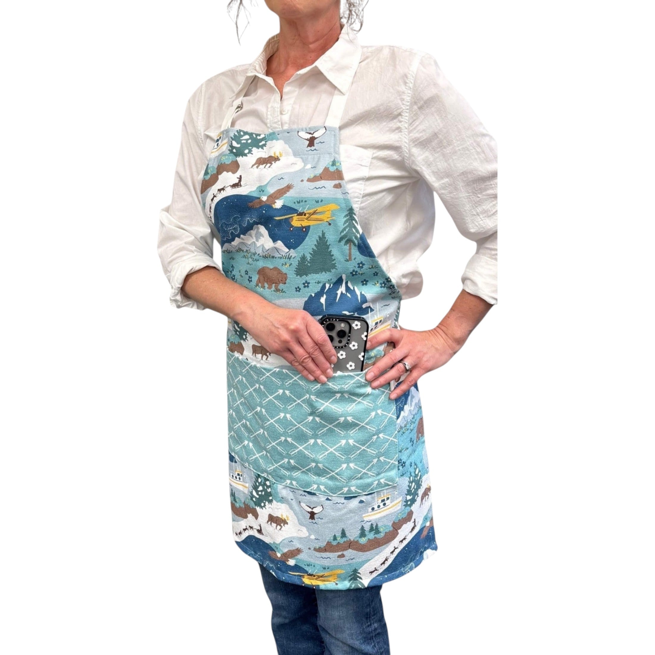 Attach and Go Apron - Signature Alaska - Once Again Home Co.