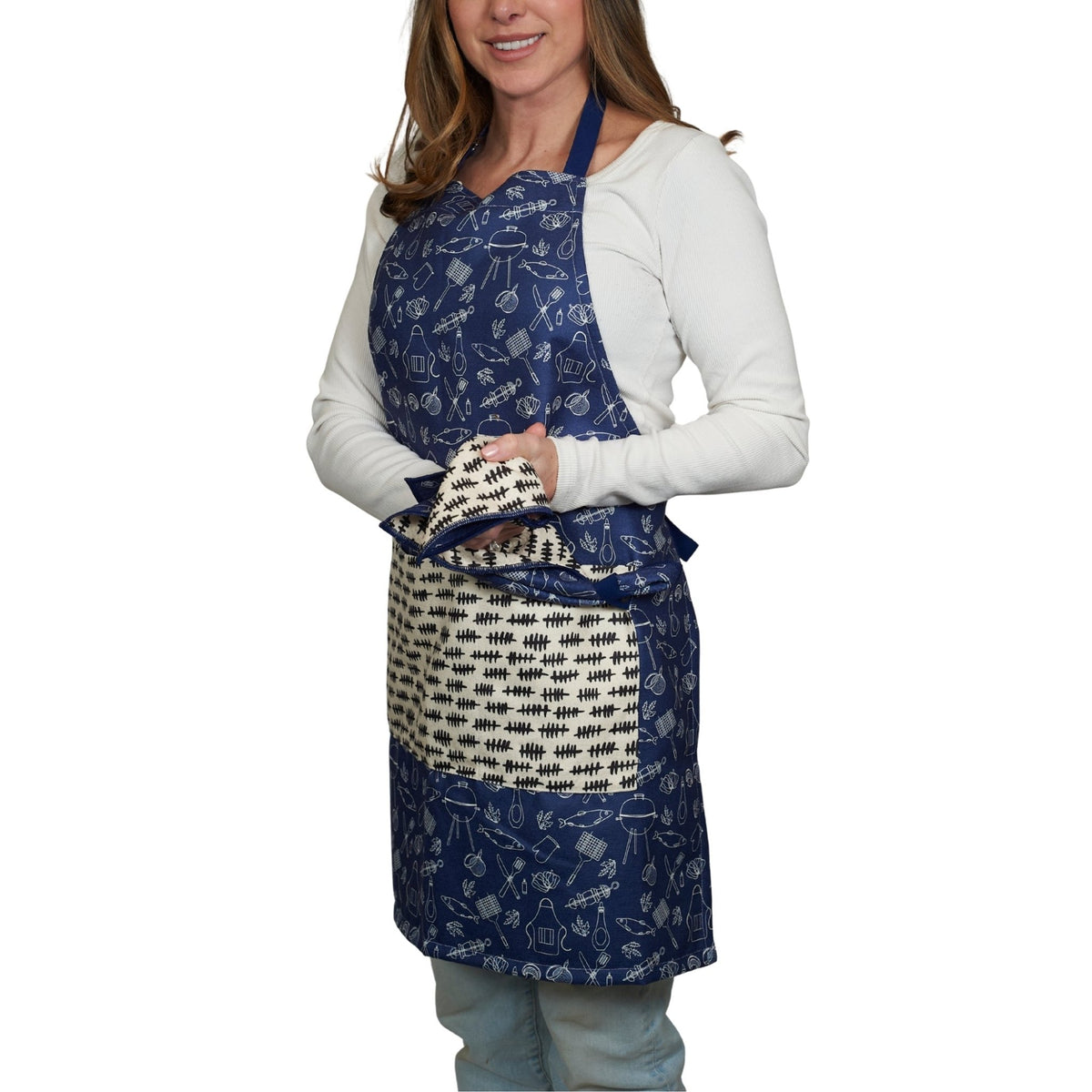 Attach and Go Apron - Signature Collection Dad’s Grill - Once Again Home Co.