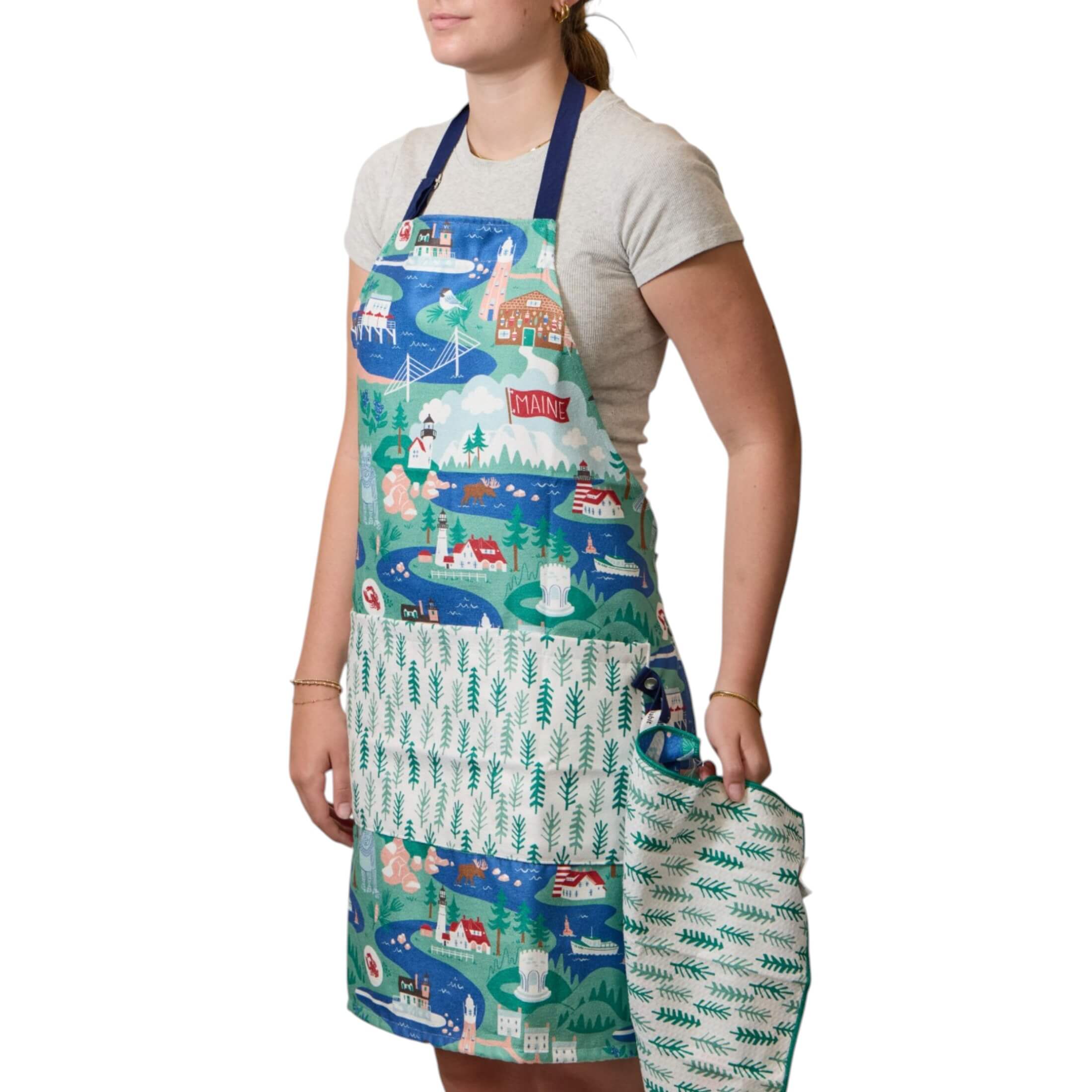 Attach and Go Apron - Signature Maine - Once Again Home Co.