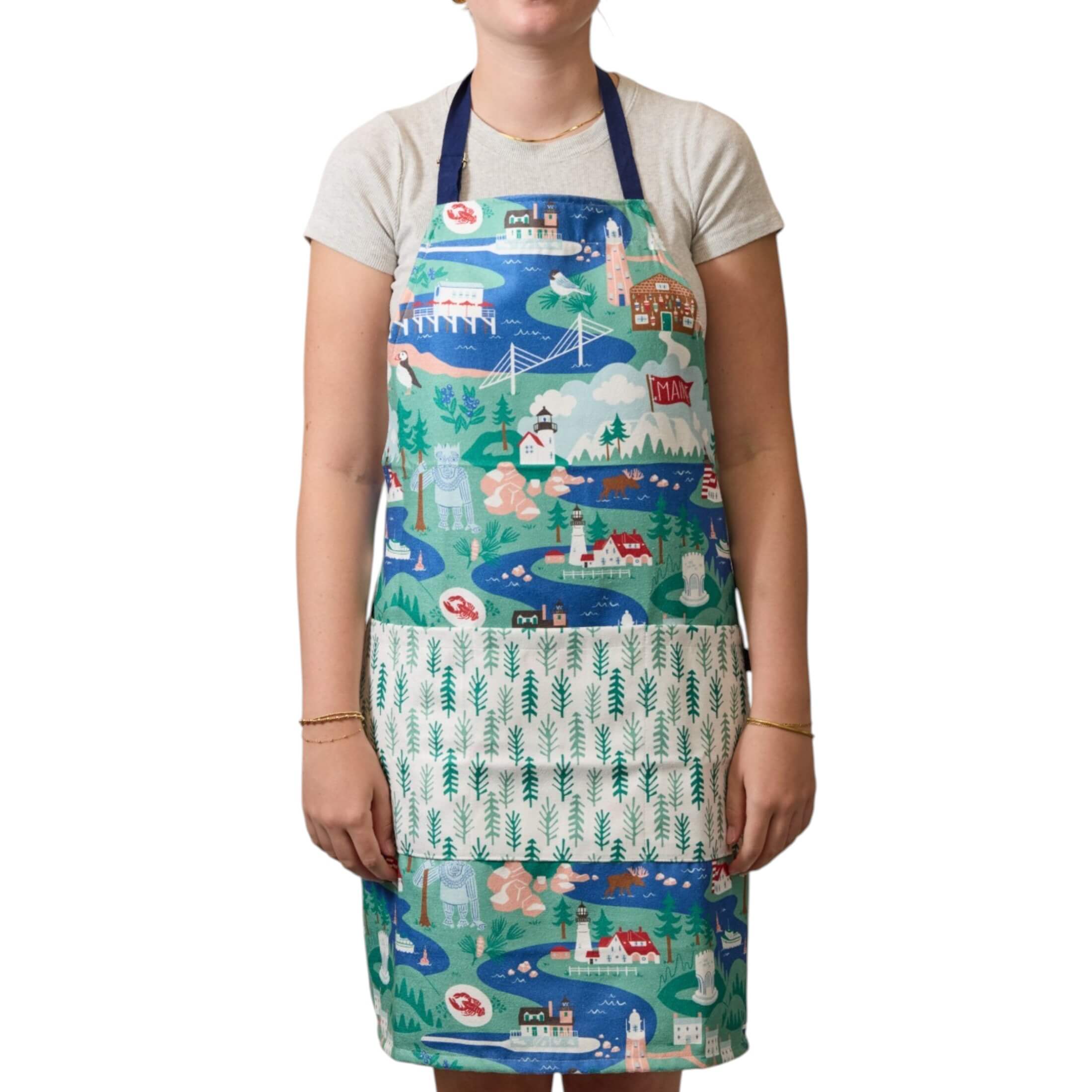 Attach and Go Apron - Signature Maine - Once Again Home Co.