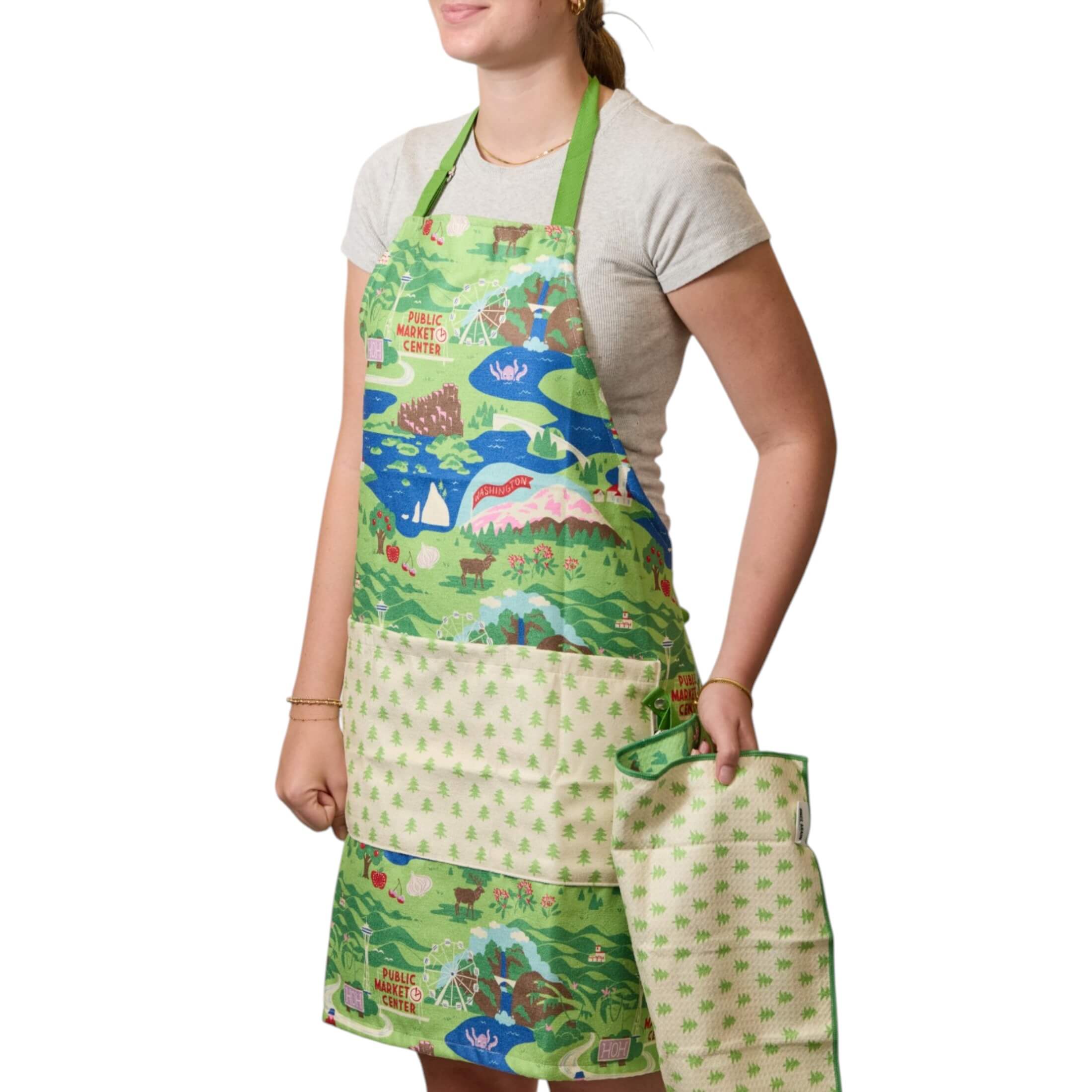 Attach and Go Apron - Signature Washington - Once Again Home Co.
